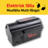 Elektrisk multifångst musfälla från Victor för effektiv skadedjursbekämpning.